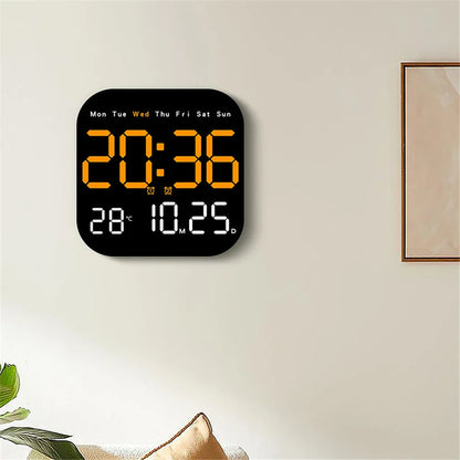 Horloge LED à télécommande