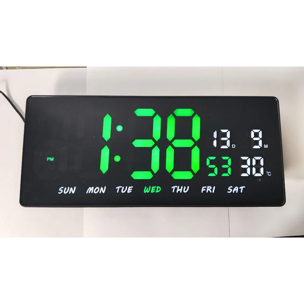 Grande horloge numérique LED