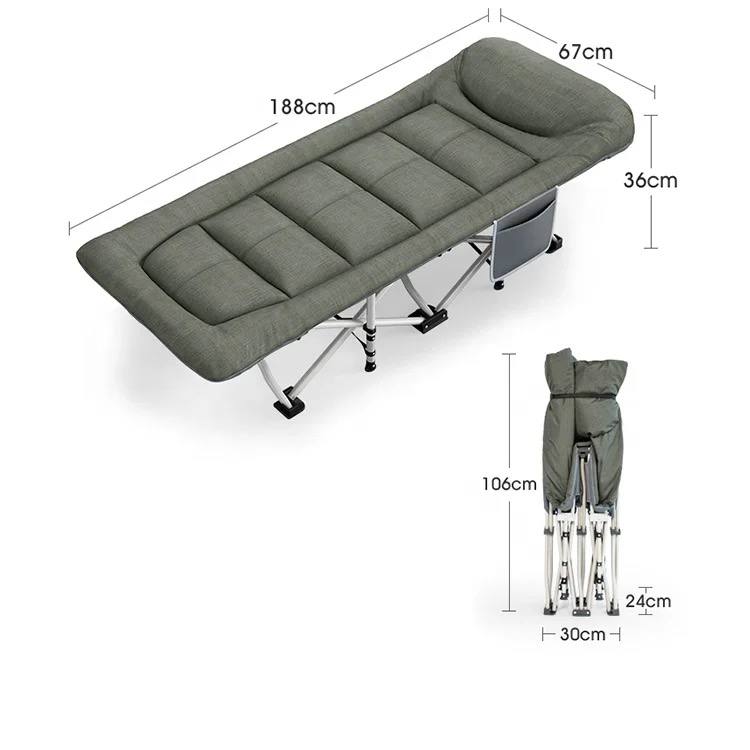 Lit Pliable Réglable avec 5 Positions